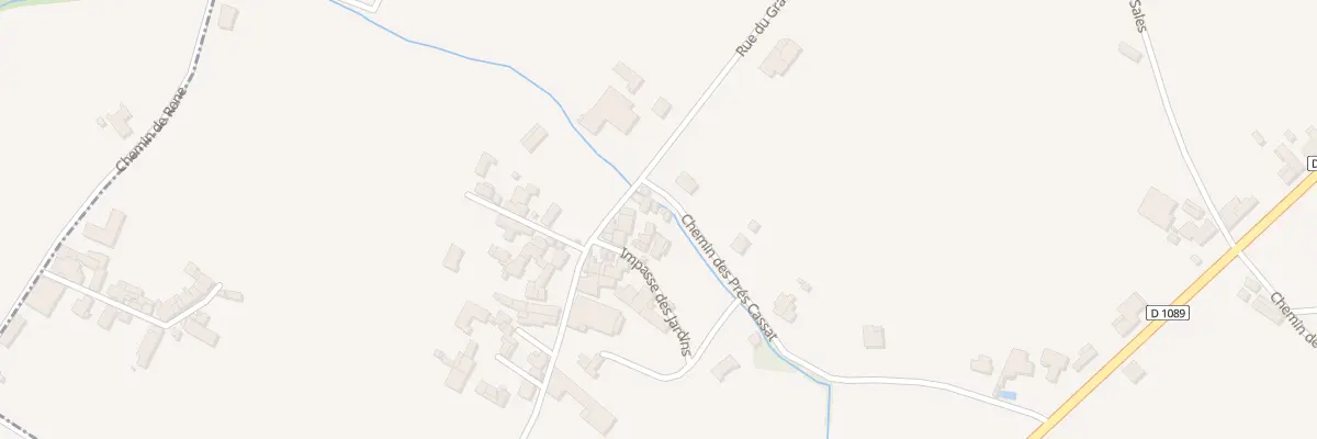 Plan du 1 Chem des Pres Cassat à Pomerol