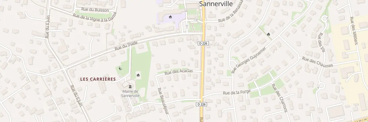 Plan du 2 Rue des Acacias Sannerville à Sannerville