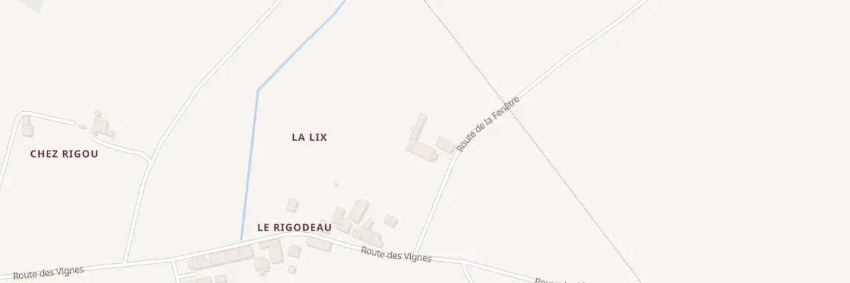 Plan du 5012 Les Auberts à Saint-Palais-de-Négrignac