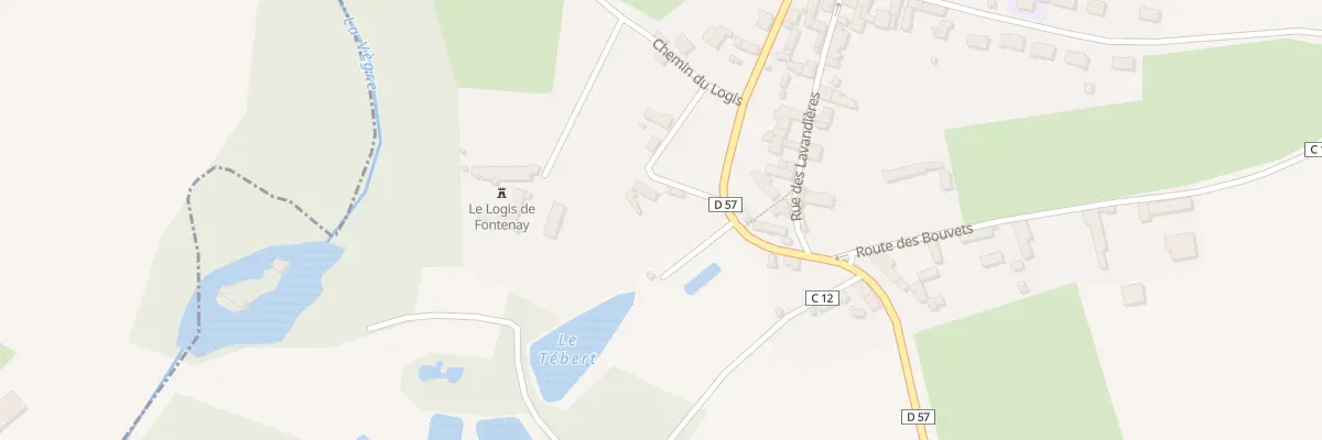 Plan du 3 Che de la Fontaine à Fontenay-sur-Vègre