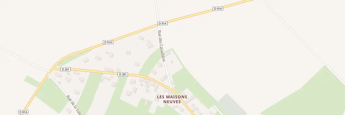 Plan du 8 Rue des Canadiens à Ouilly-le-Tesson