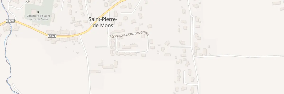Plan du 39 Lot Le Clos des Graves à Saint-Pierre-de-Mons