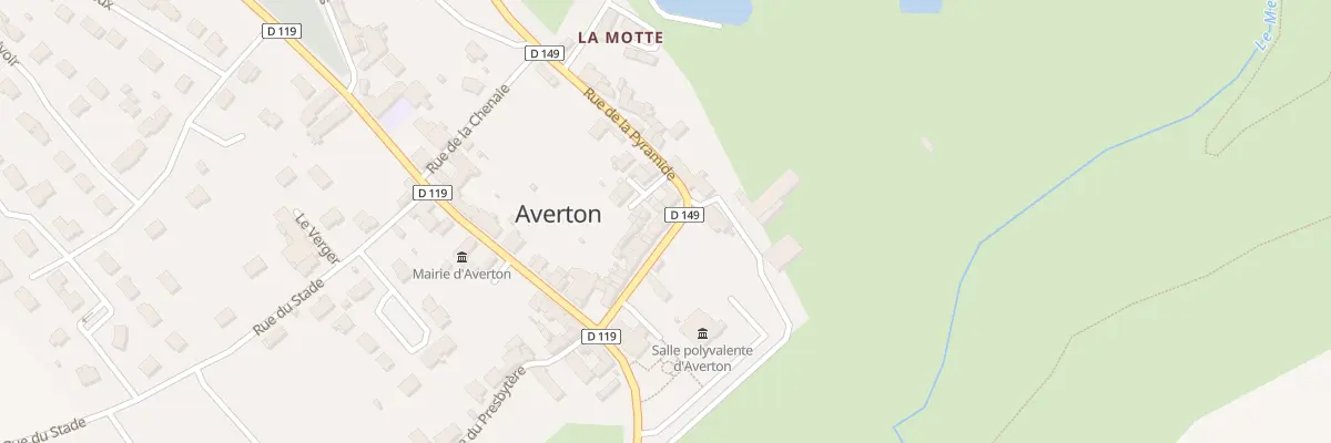 Plan du 19 Rue du Pavillon à Averton