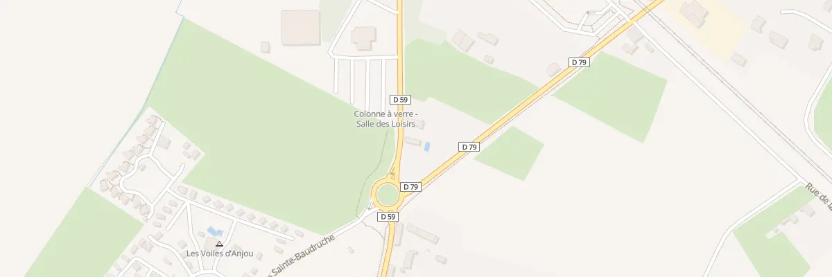 Plan du 64 Rte de Beaufort à Gennes-Val-de-Loire