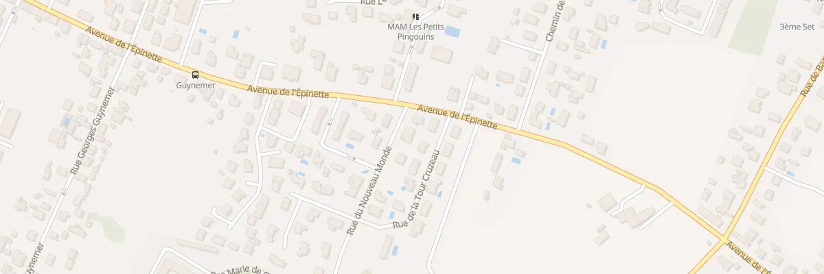 Plan du 1 Rue du Nouveau Monde à Libourne