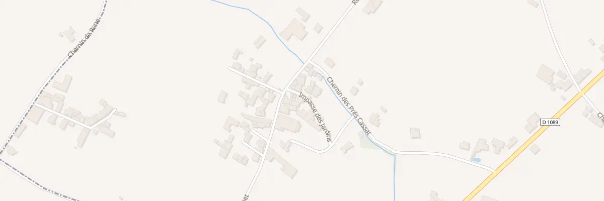 Plan du 5 Imp des Jardins à Pomerol