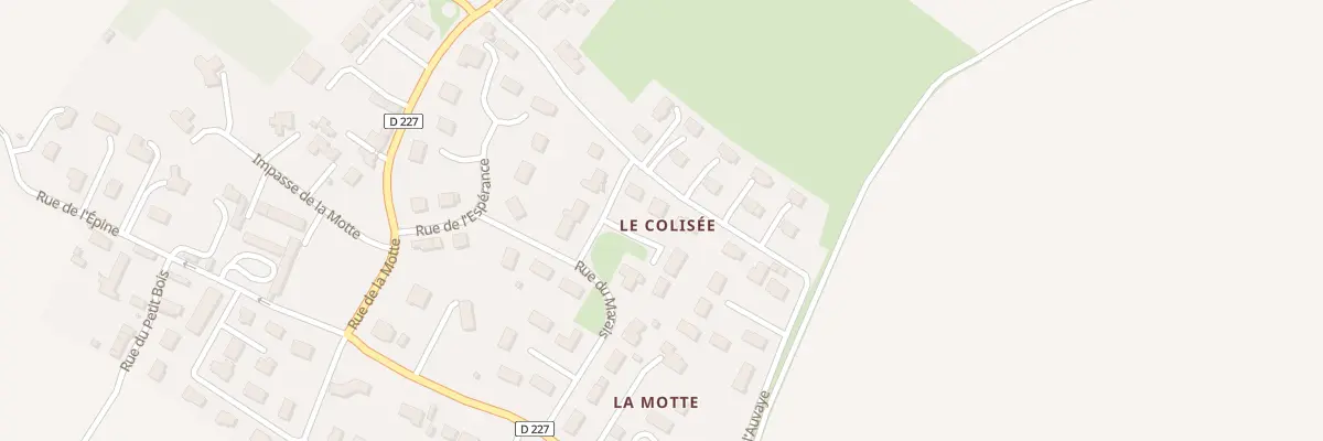Plan du 3 Pl de l’Étang à Émiéville