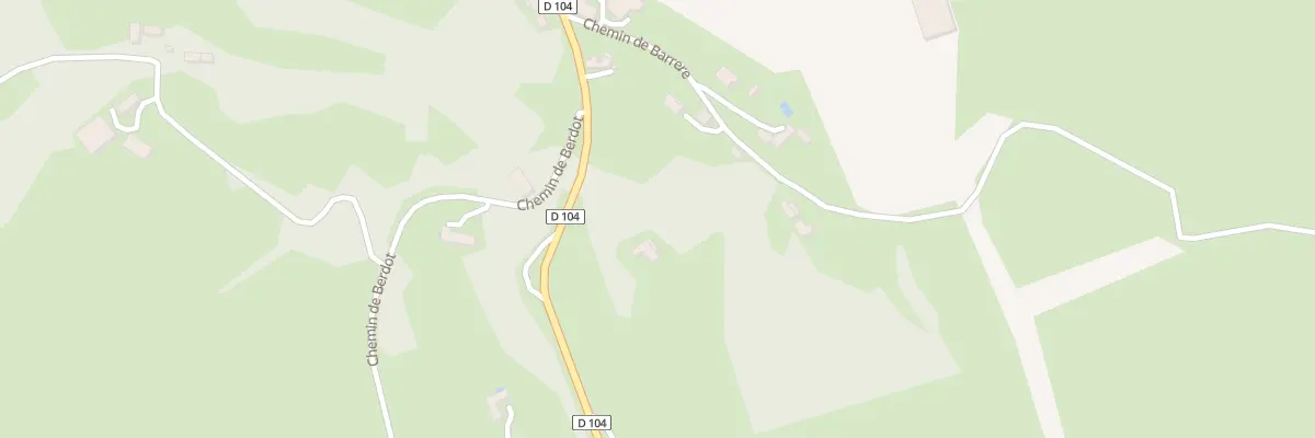 Plan du 255 Rte D 104 Le Bourg à Mascaraàs-Haron