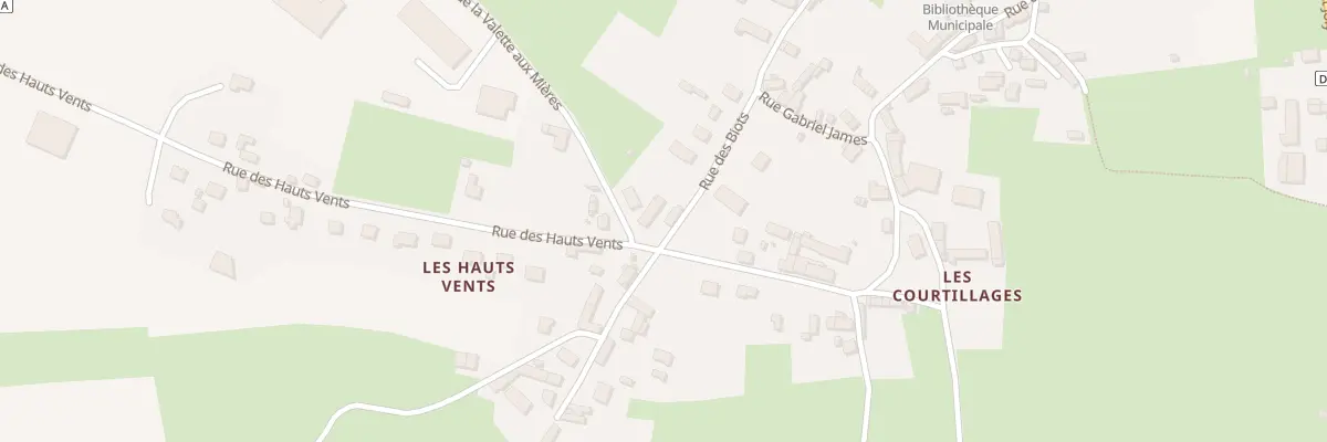 Plan du 14 Rue des Biots à Ouilly-le-Tesson