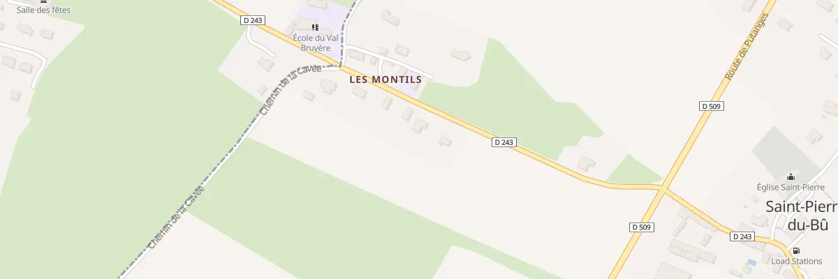 Plan du 11 Rue de l’École à Saint-Pierre-du-Bû