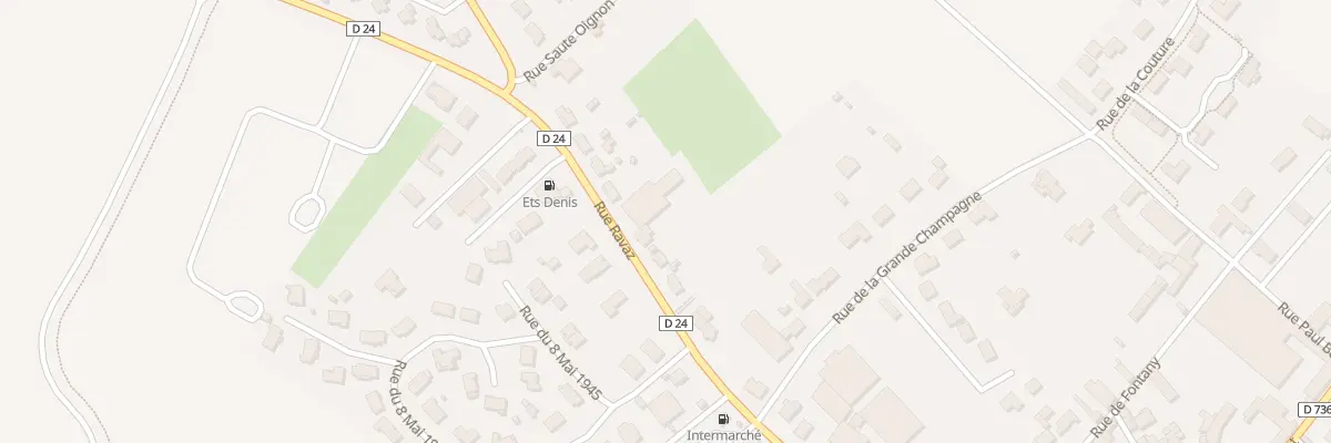 Plan du 42 Rue Ravaz à Segonzac