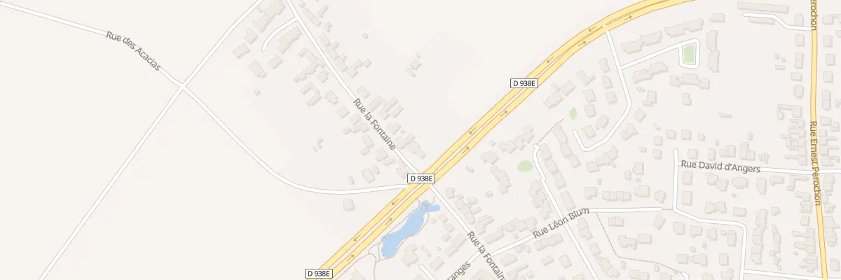 Plan du 70 Rue La Fontaine à Thouars
