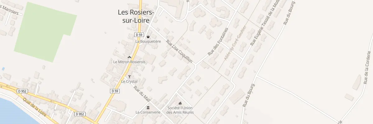 Plan du 9 Rue Lise Coquillon à Gennes-Val-de-Loire
