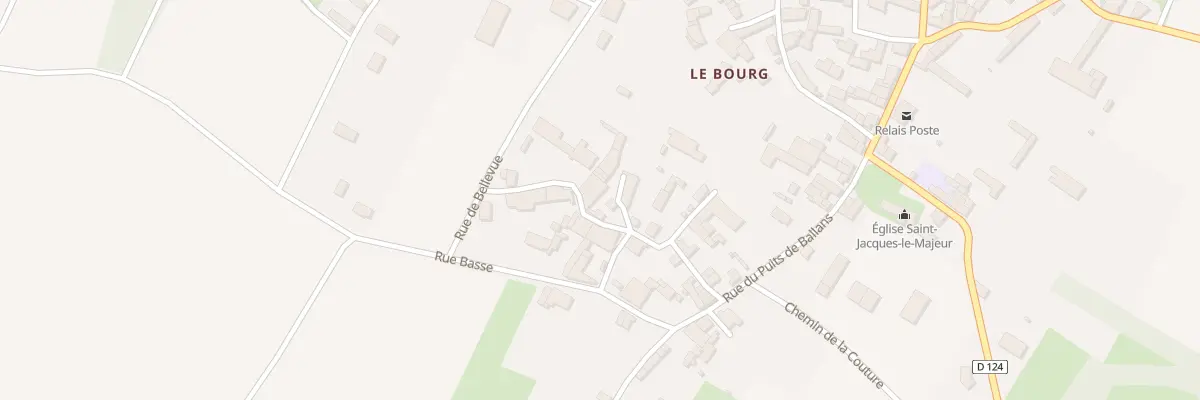 Plan du 8 Rue Traverse à Ballans