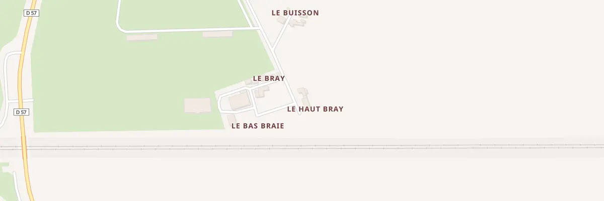 Plan du 5097 Le Haut Bray à Fontenay-sur-Vègre