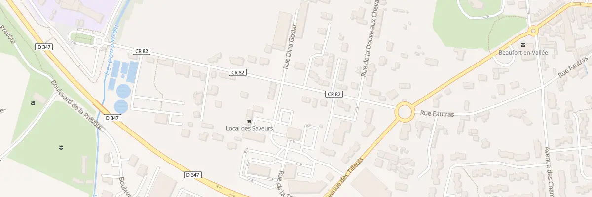 Plan du 33B Rue Charles de Gaulle à Beaufort-en-Anjou