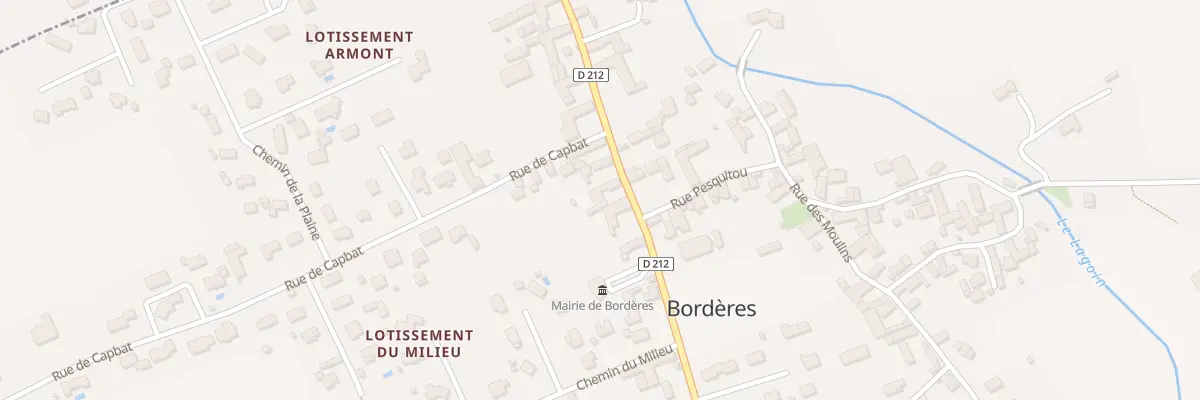 Plan du 16 Rue du Pré du Roy à Bordères