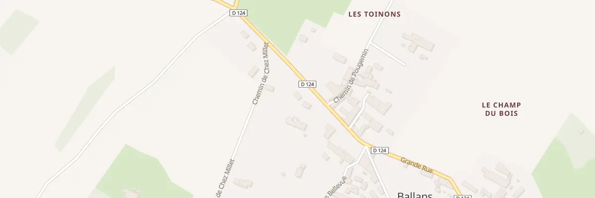 Plan du 29B Gr Grande Rue à Ballans
