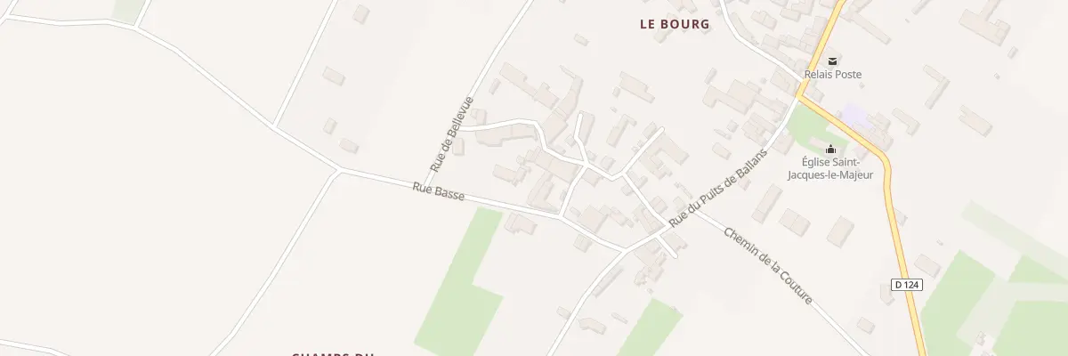 Plan du 4 Rue Basse à Ballans