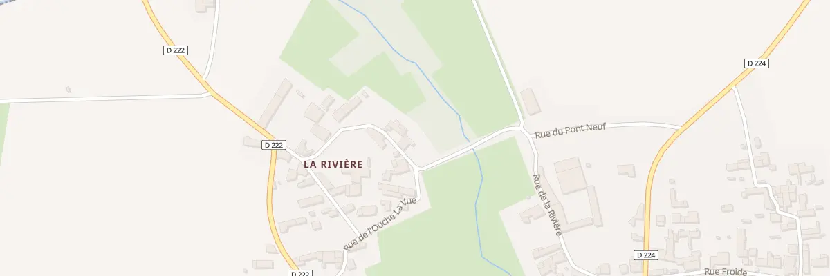 Plan du 88 Rue de la Rivière à Cressé