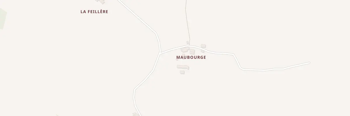 Plan du 6 Maubourge à Saint-Calais-du-Désert