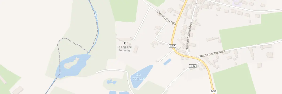 Plan du 5 Che de la Fontaine à Asnières-sur-Vègre