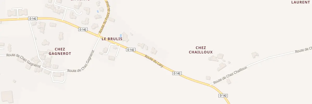 Plan du 5256B Chez Chailloux à Chevanceaux
