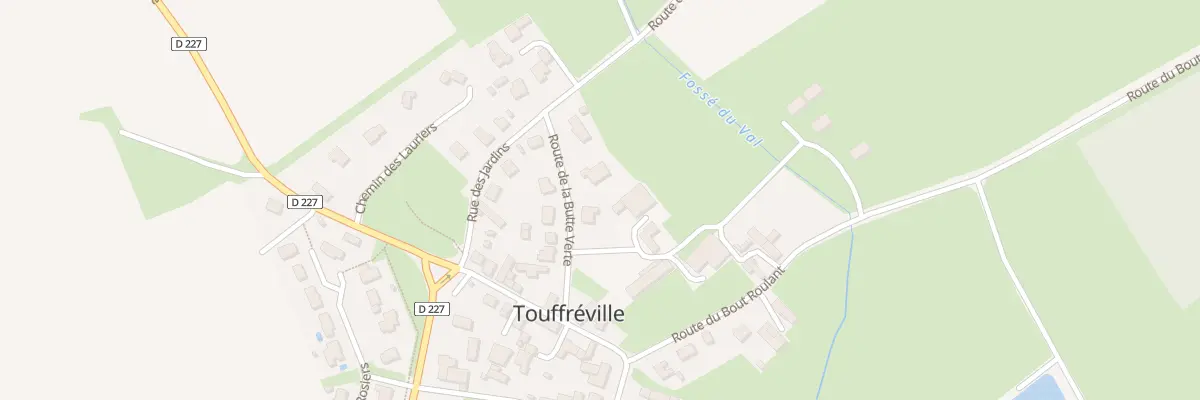 Plan du 2 Rue de la Butte Verte à Touffréville