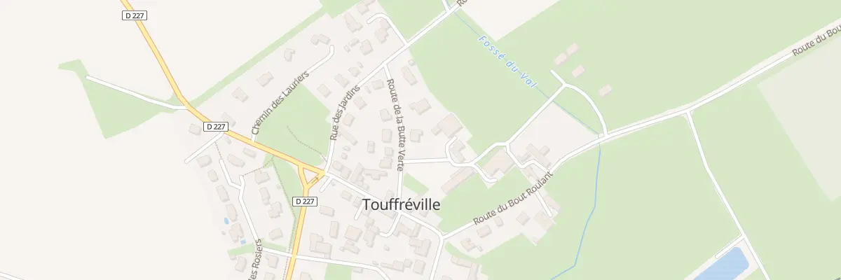 Plan du 2 Rte de la Butte Verte à Touffréville