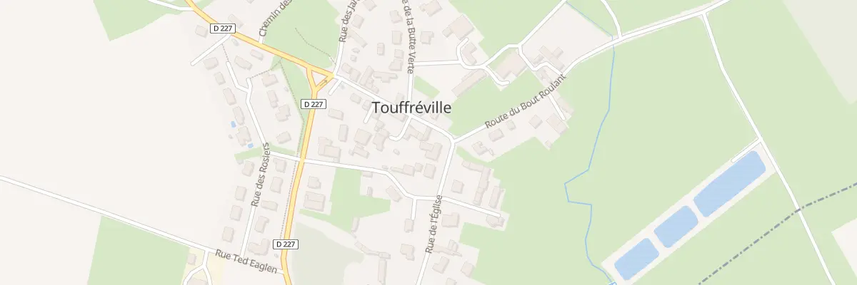 Plan du 1 Rue du Centre à Touffréville