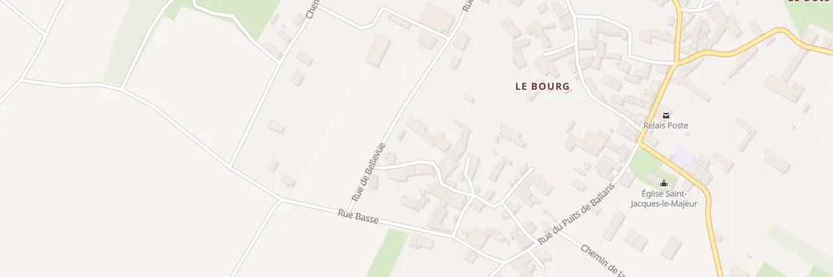 Plan du 12 Rue Traverse à Ballans