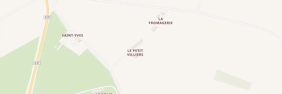 Plan du 1 Petit Villiers à Fontenay-sur-Vègre