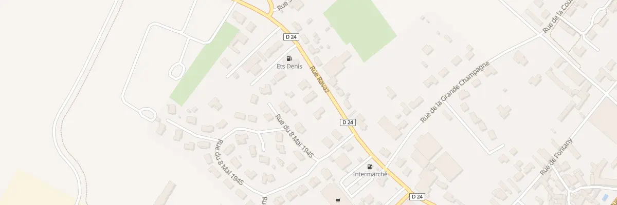 Plan du 33 Rue Ravaz à Segonzac
