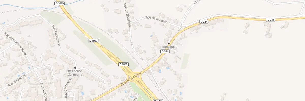 Plan du 3 Rte de Montagne à Libourne