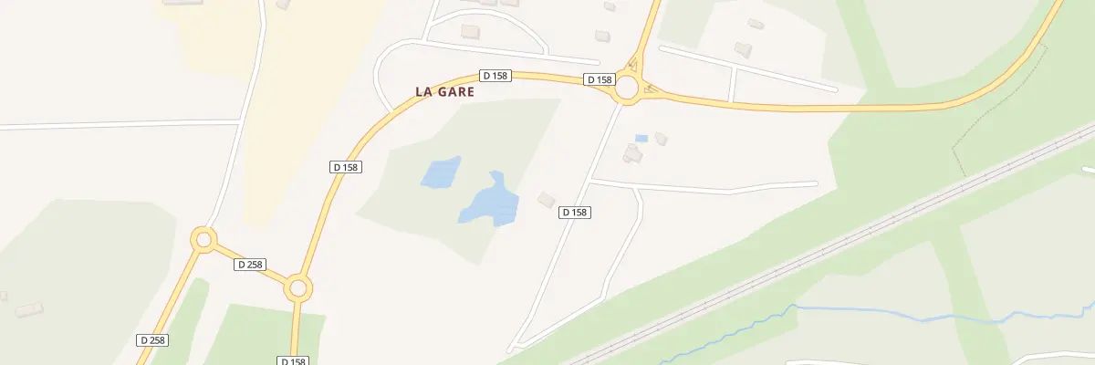 Plan du 5334B La Gare à Clérac