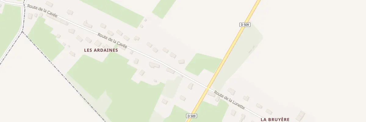 Plan du 4 Rte de la Cavée à Saint-Pierre-du-Bû