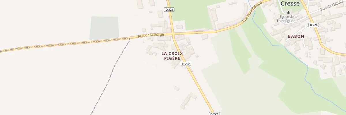 Plan du 12 Rue de Prends Garde à Cressé