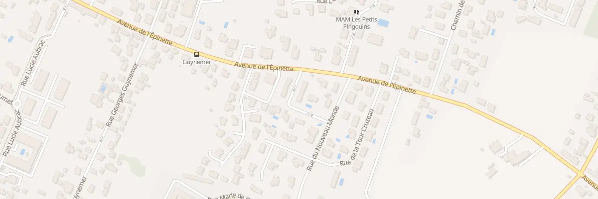 Plan du 3 Rue des Cheyennes à Libourne
