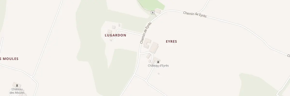 Plan du 550 Che de Eyres à Arthez-d’Armagnac