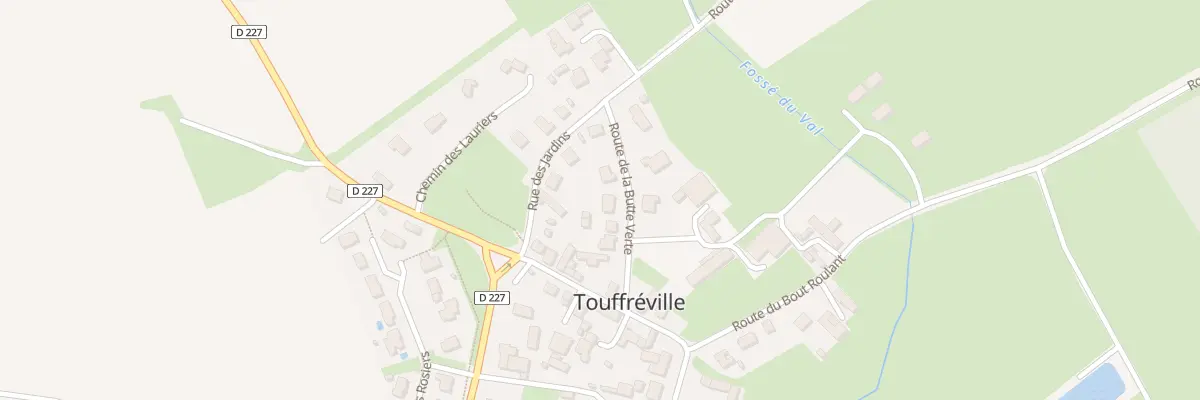 Plan du 5 Rte de la Butte Verte à Touffréville