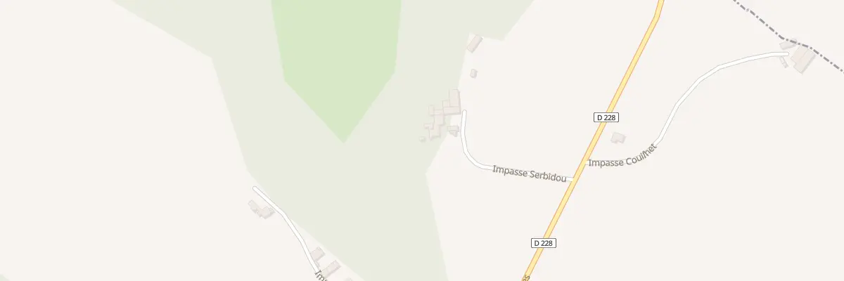 Plan du 103 Imp Serbidou à Coslédaà-Lube-Boast