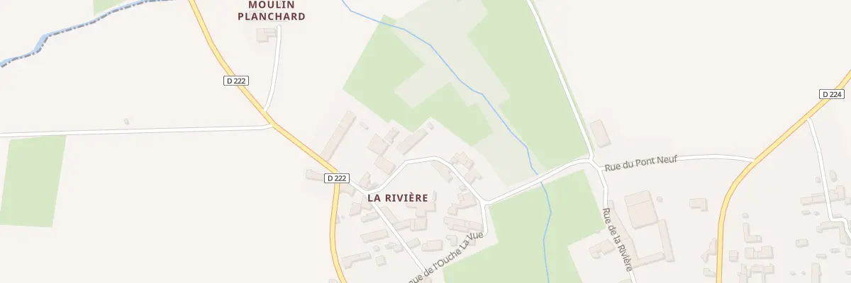 Plan du 104A Rue de la Rivière à Cressé