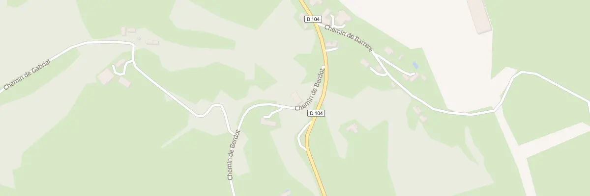 Plan du 80 Che de Berdot à Mascaraàs-Haron