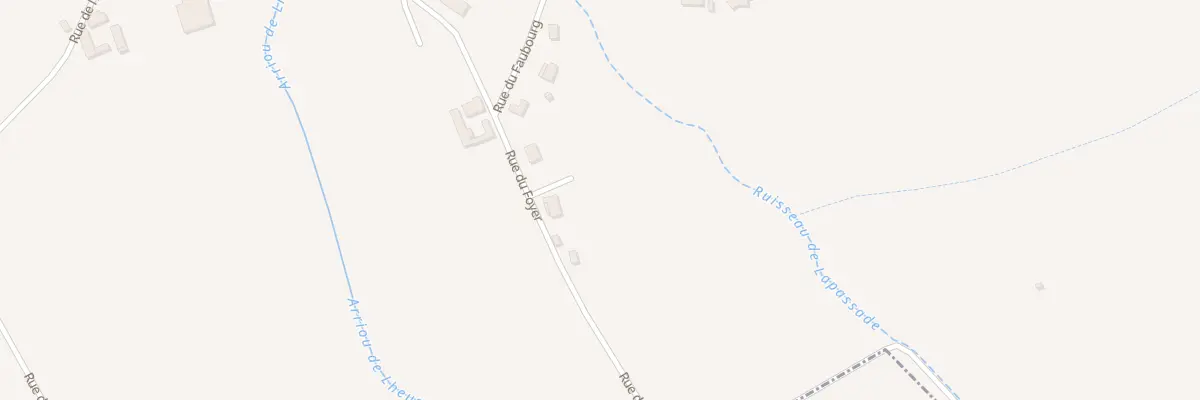 Plan du 4 Imp de Bigorre à Riupeyrous