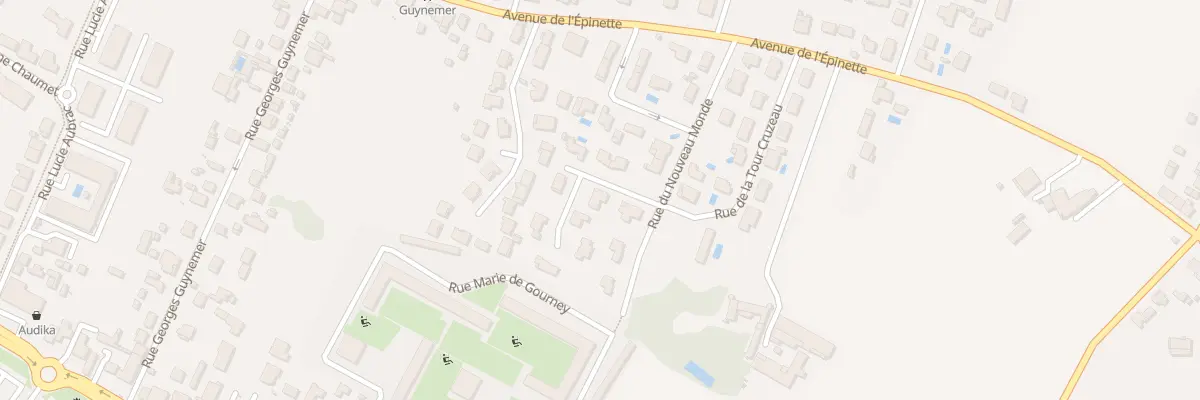 Plan du 3 Rue du Sheriff à Libourne