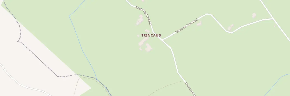 Plan du 128 Trincaud à Bonzac