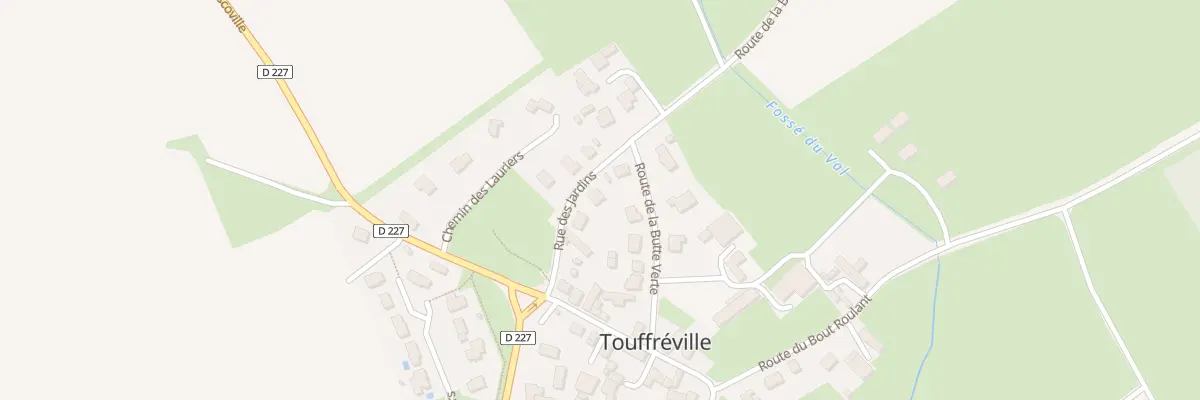 Plan du 8 Rue des Jardins à Touffréville