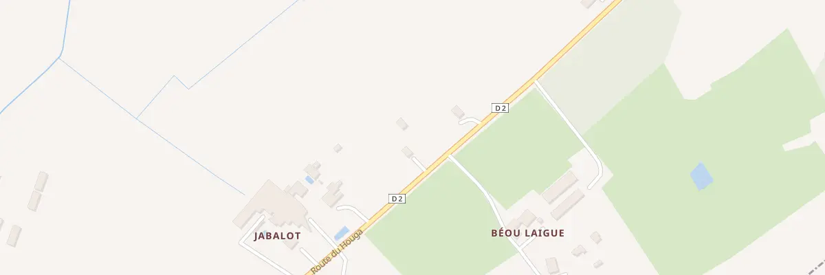 Plan du 3269 Rte du Houga à Aire-sur-l’Adour