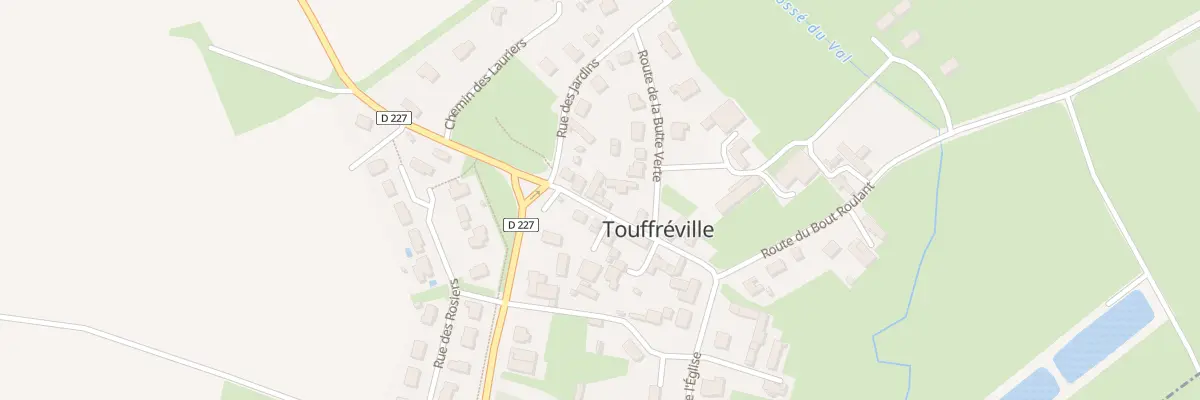 Plan du 10 Rue du Centre à Touffréville