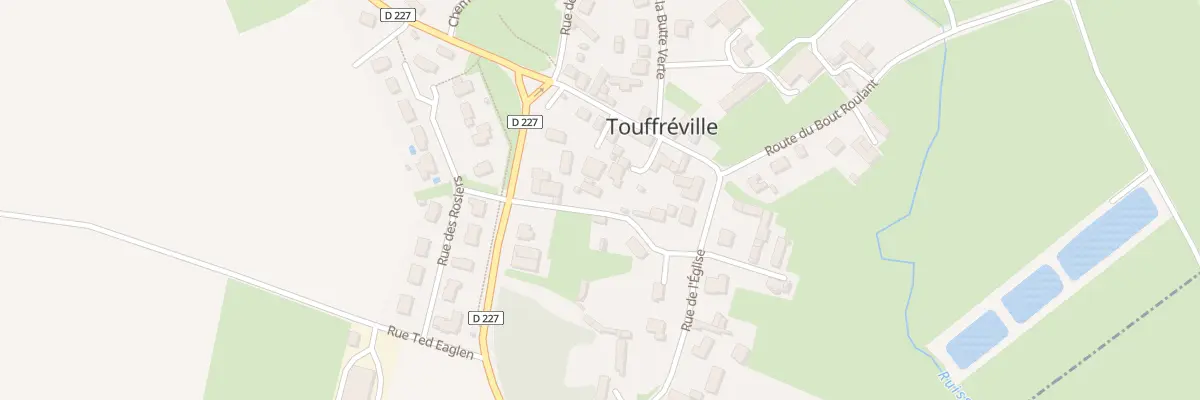 Plan du 2 Rue de la Cour Cailloux à Touffréville